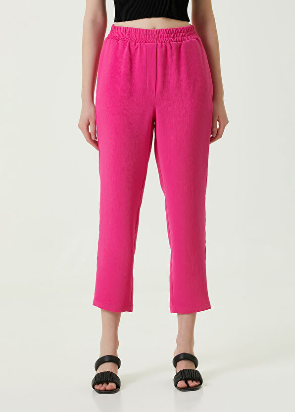 Beymen Club Fuşya Beli Lastikli Pijama Pantolon - 2