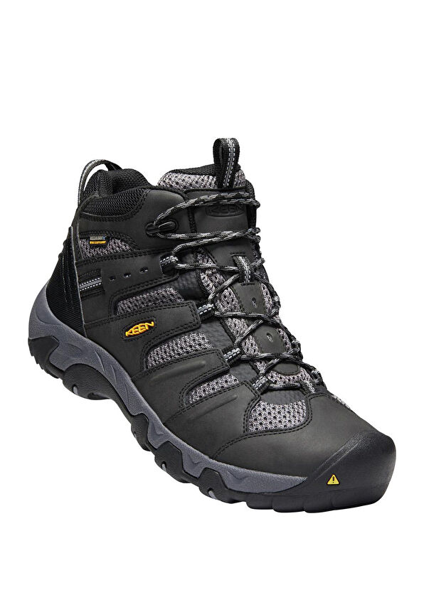 Keen Koven Waterproof Black Steel Grey Men's Hiking Boots - 2