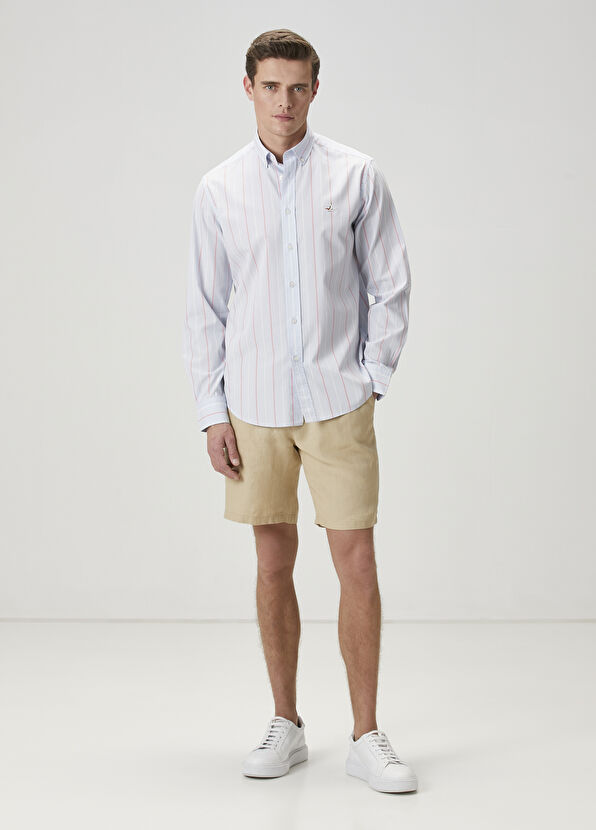 Beymen Club Slim Fit Çizgili Gömlek - 3