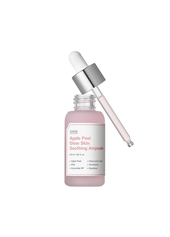 Sungboon Editor Apple Peel Glow Skin Soothing Ampoule Cilt Dokusu ve Gözenek İçin Yatıştırıcı Cilt Serumu 30 ml - 3