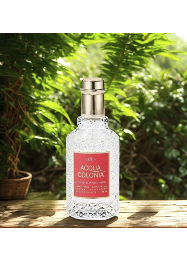No:4711 Acqua Colonia Lychee and White Mint EDC 50 ml Women's Perfume - 4