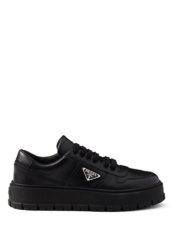 Prada Leather Black Men's Sneakers - 1