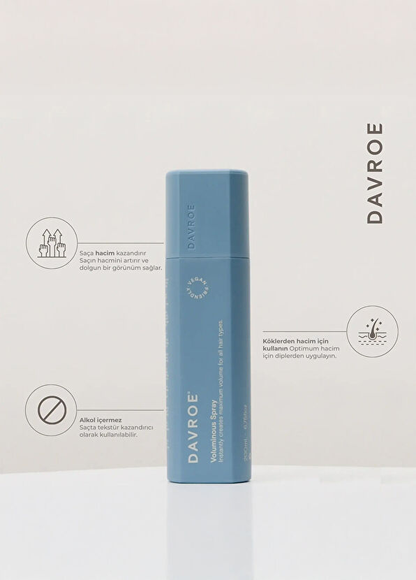 Davroe Voluminous Volumizing Hair Spray 200 ml - 2