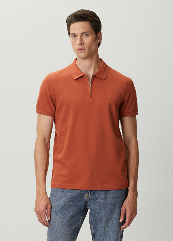 Beymen Club Tile Polo Zippered T-Shirt - 2