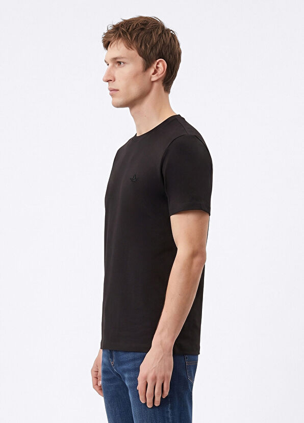Beymen Club Regular Fit Black T-shirt - 4