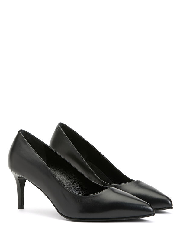 Beymen Club Black Leather Pumps - 2