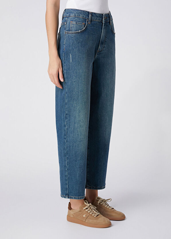 Beymen Club Tapered Fit Blue Jeans - 2