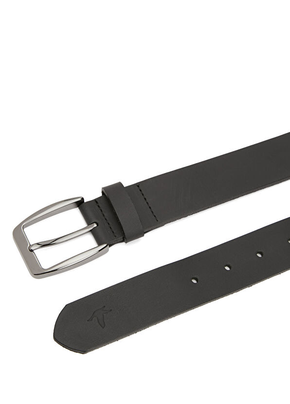 Beymen Club Siyah Erkek Deri Kemer - 2