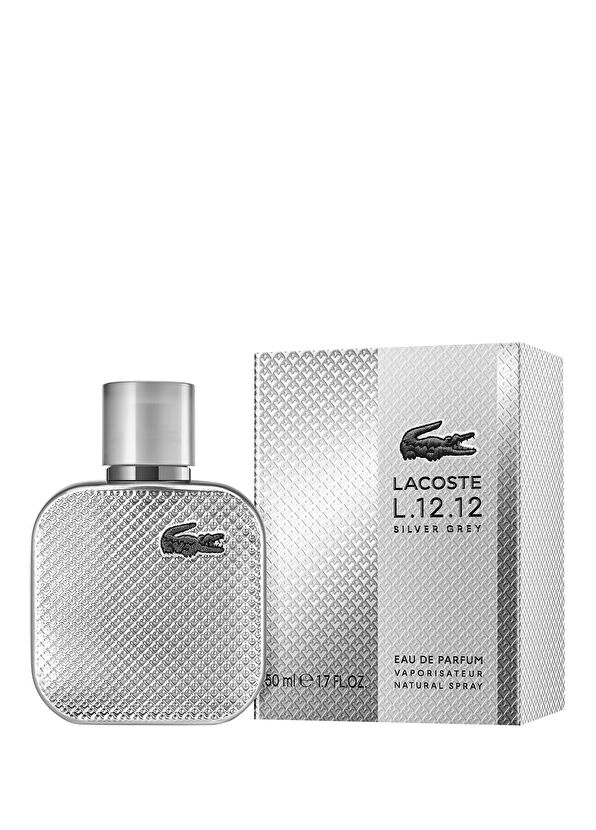 Lacoste L.12.12 Silver Grey EDP 50 ml Erkek Parfüm - 2