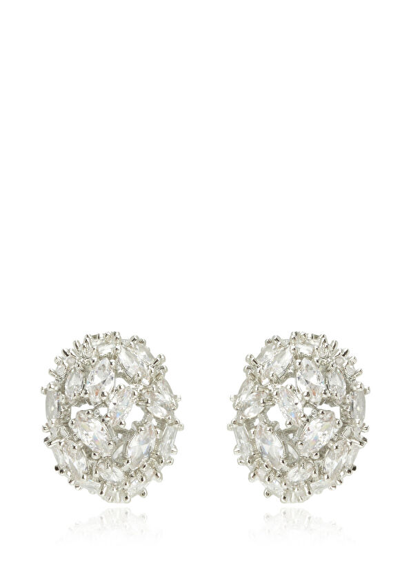 Beymen Club Women's Small Earrings With Stones - 1