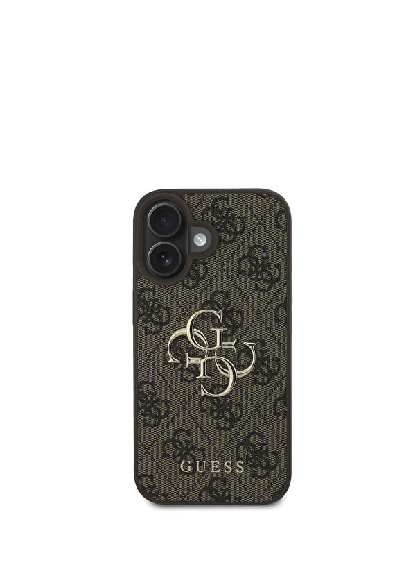 Guess 4G Logolu iPhone 16 Uyumlu Telefon Kılıfı - 1