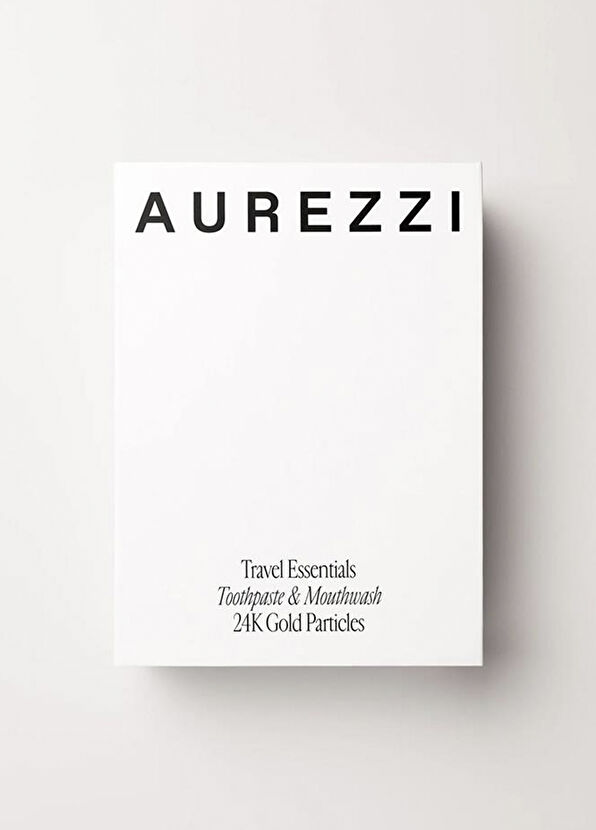 Aurezzi Travel Duo Gold Ağız Bakım Suyu 80 ml + Menthol Gold Diş Macunu 25 ml 2'li Seyahat Boy Ağız Bakım Seti - 4