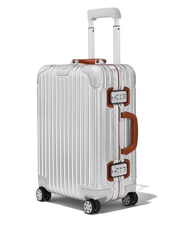 Original Cabin Twist Silver Kahverengi Bavul - Görsel 3