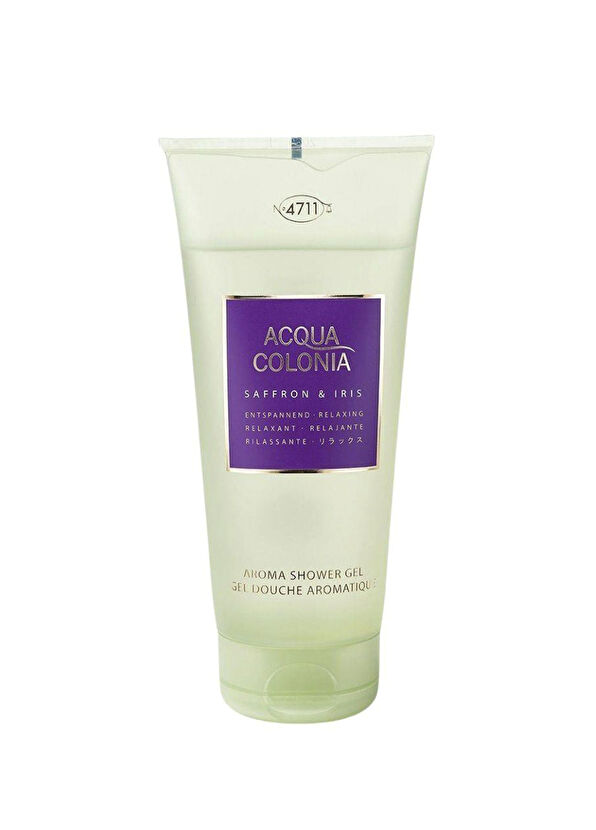 No:4711 Acqua Colonia Saffron & Iris Shower Gel Bath Gel 200 ml - 1
