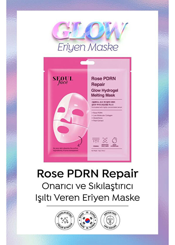 Dermal Melting NAD Rose Rose and Matcha Melting 3-Piece Mask Set - 2