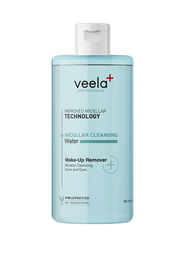 Veela Micellar Cleansing Water Moisturizing Face & Make-up Remover Water 300 ml - 1