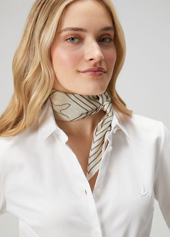 Beymen Club Slim Fit Non-Iron Off White Shirt - 2