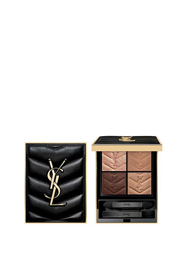 Yves Saint Laurent Couture Mini Clutch Over Brun - 1