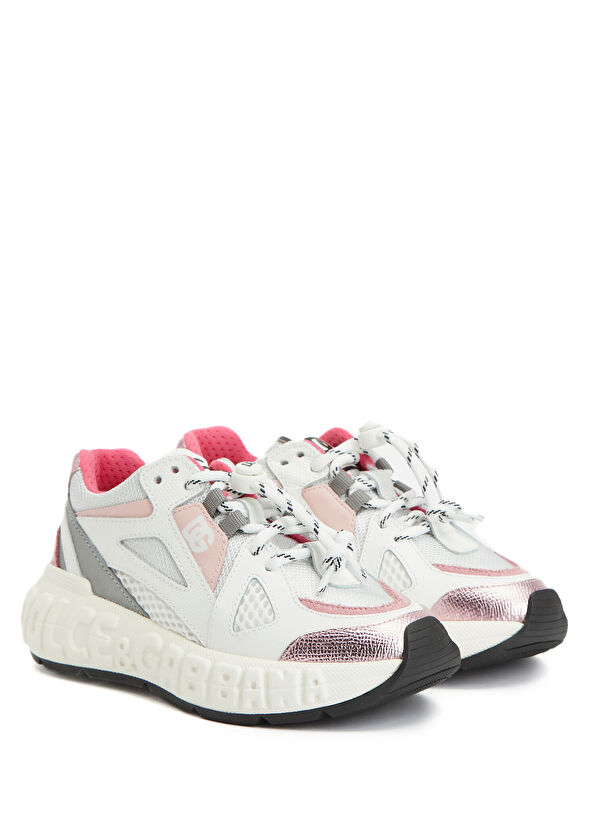 Gri Pembe Erkek Çocuk Sneaker - Görsel 3