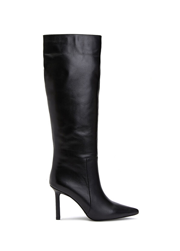 Beymen Club Black Women's Leather Boots - 1