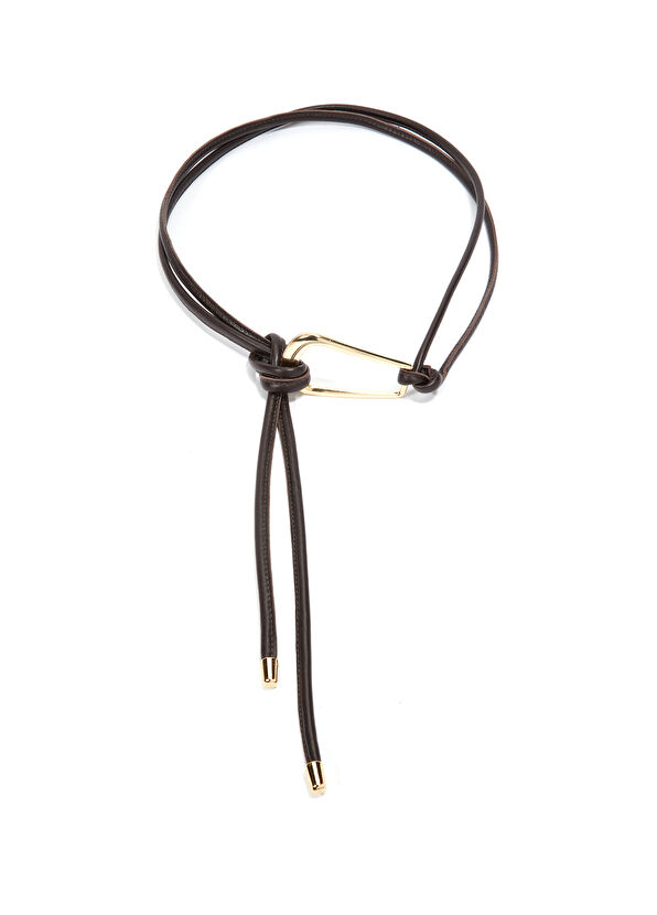 Beymen Club Kahverengi Kadın Deri Kemer - 1