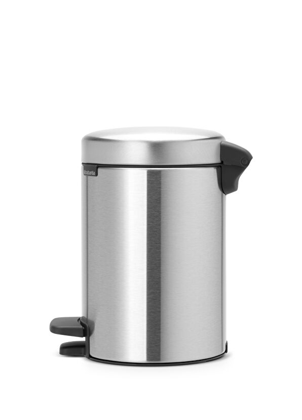 Brabantia Newicon Gray Pedal Stainless Steel Trash Can 3 lt - 3