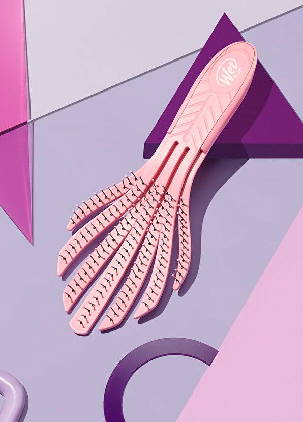 Wetbrush Wet Brush Go Green Detangling Hair Brush Pink for Curly Hair - 4