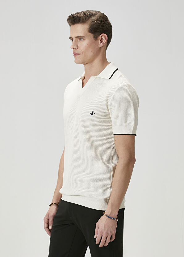 Beymen Club Off White Polo Knitwear - 4