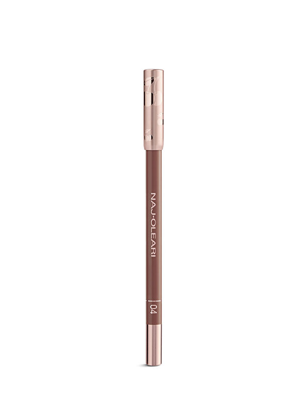 Naj Oleari Perfect Trace Lip Pencil Cool Hazelnut 04 Cold Brown Lip Liner - 2