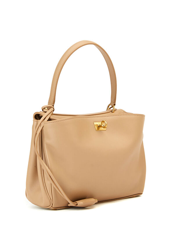 Balenciaga Rodeo Small Bej Kadın Deri Çanta - 2