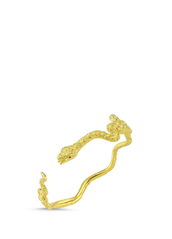 AIDA Boiga Silver And Gold Plated Crystal Bracelet - 2