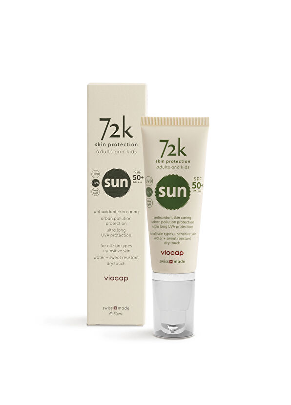 72k Sun Cream SPF50+ Güneş Kremi 50 ml - 2