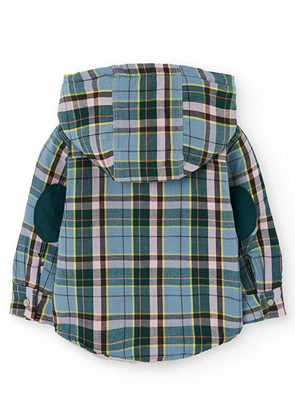 Boboli Colorful Patterned Welsoft Hooded Boys' Jacket - 2