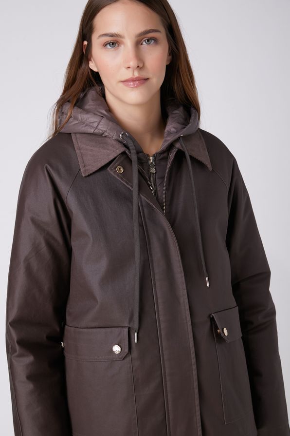 Beymen Club Brown Hooded Double-Layered Jacket - 2