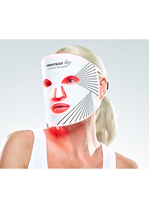 CurrentBody Skin Yaşlanma Karşıtı LED Yüz Maskesi + LED Boyun ve Dekolte Maskesi Cilt Bakım Cihazı - 4