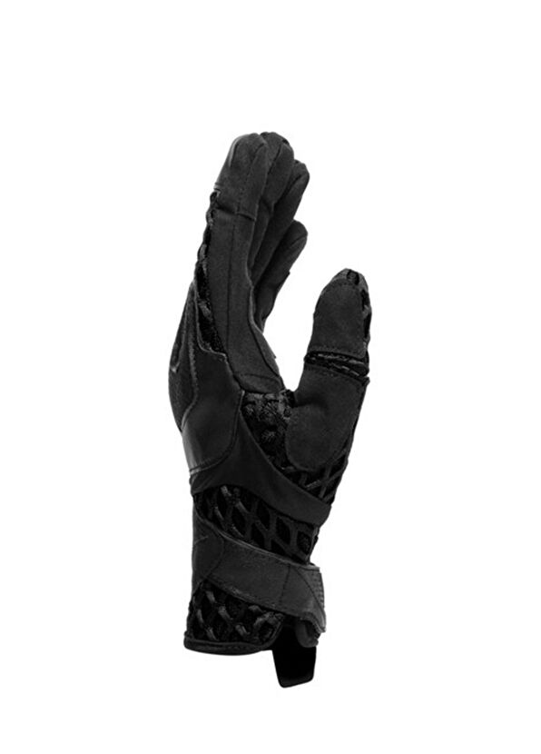 Air-Maze Black Unisex Motosiklet Eldiveni - Görsel 4