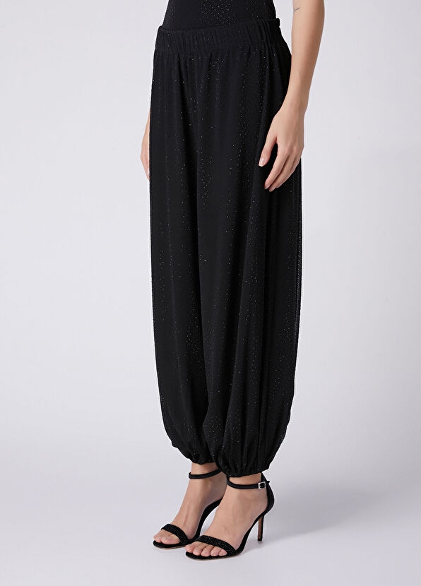 Beymen Club Black Shalwar Form Evening Pants - 3