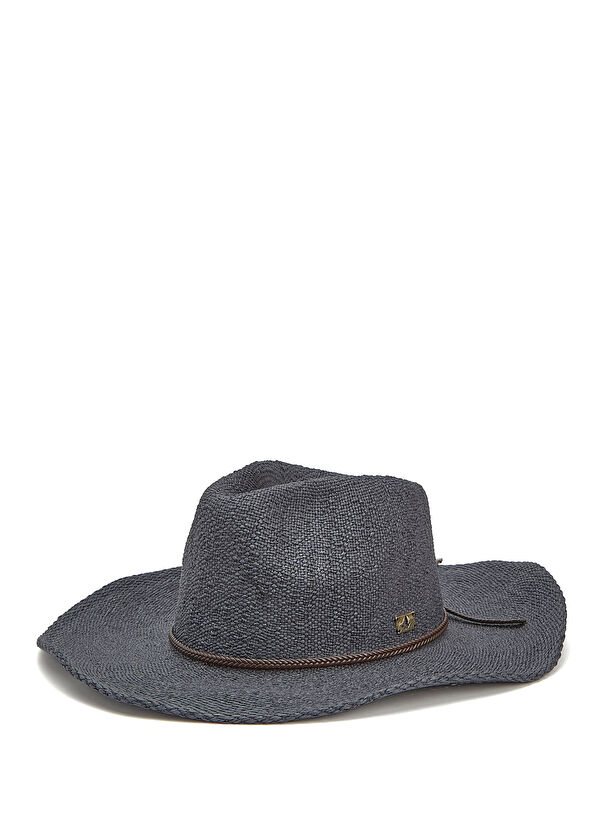 Beymen Club Navy Blue Straw Hat - 1