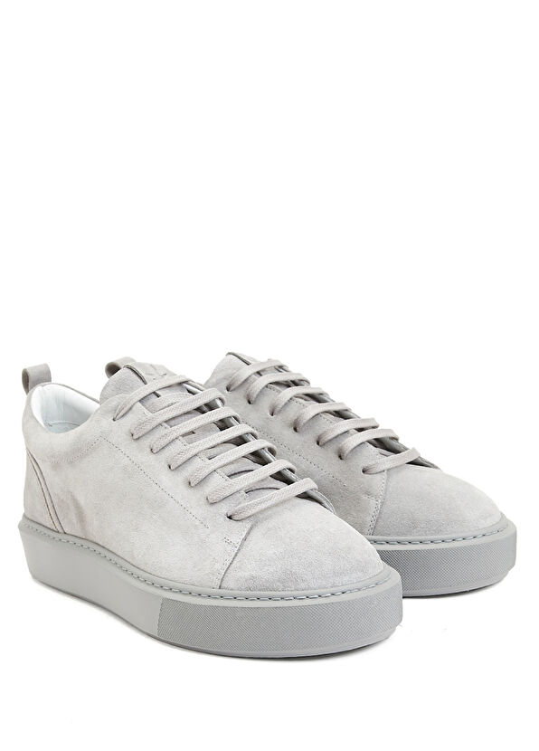Gri Kadın Süet Sneaker Beymen Club Gri Kadın Süet Sneaker - 2