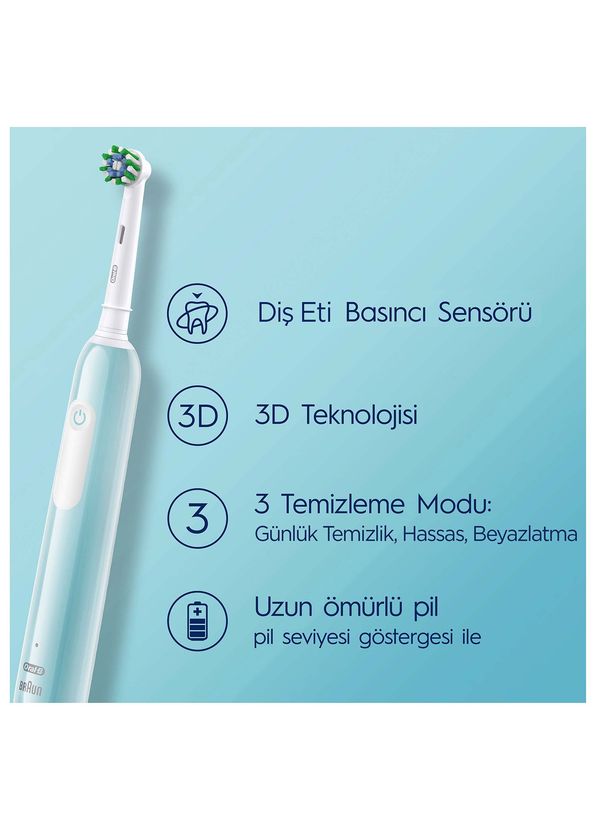 Oral-B Pro Series 1 Şarjlı Mavi Diş Fırçası - 2