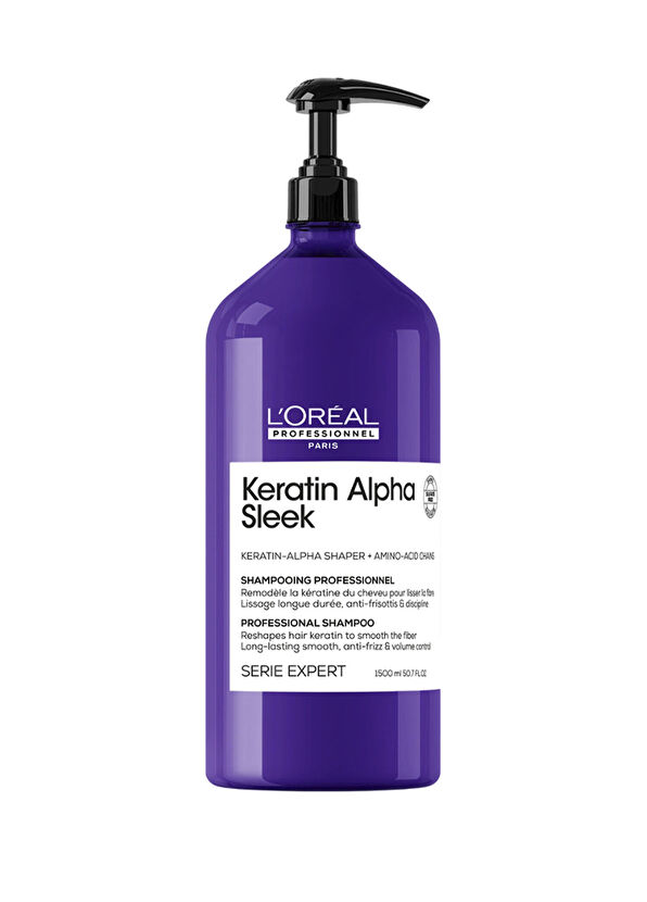 Loreal Professionnel Paris Serie Expert Keratin Alpha Sleek Strengthening Shampoo 1500 ml - 1