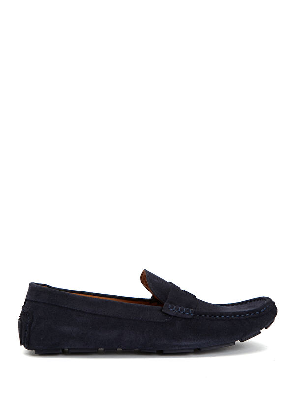 Beymen Club Lacivert Erkek Süet Loafer - 1