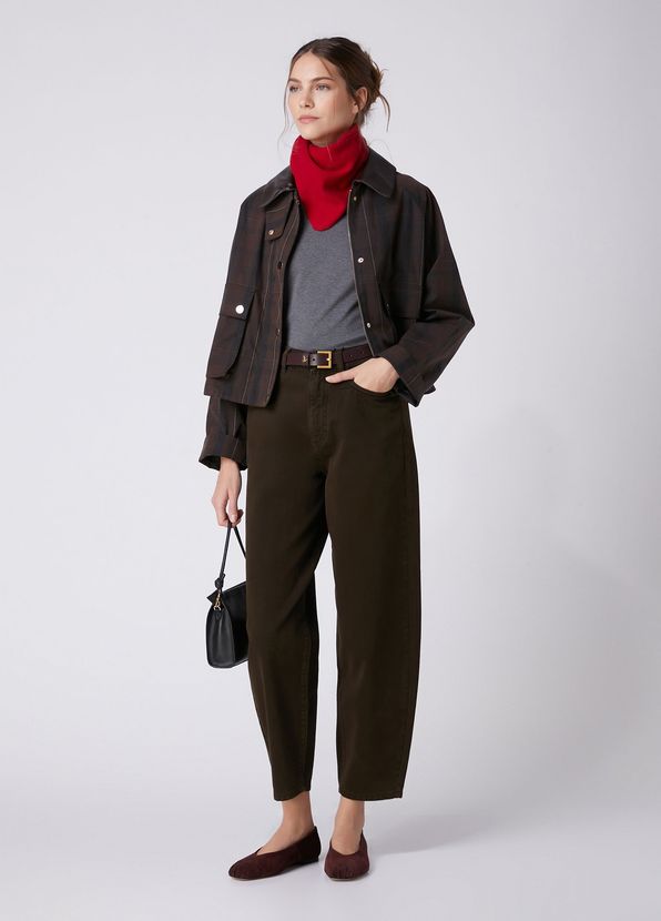 Beymen Club Dark Brown Plaid Jacket - 3