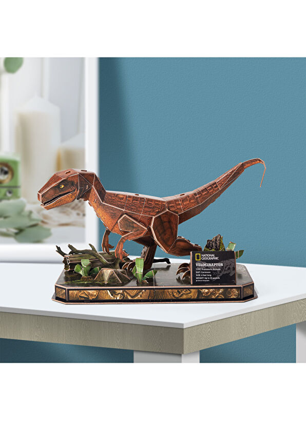 Cubic Fun - National Geographic Velociraptor 3D Puzzle DS1053h