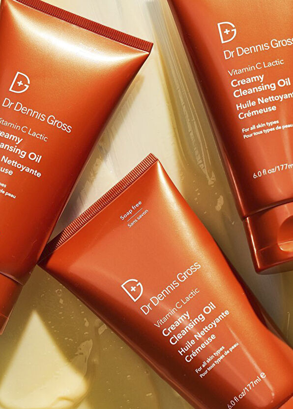 Dr. Dennis Gross Vitamin C Lactic Arındırıcı & Nemlendirici Yüz Temizleyici Krem Yağ 177 ml - 4