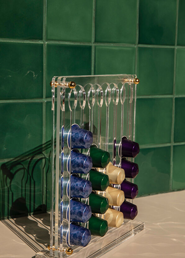 Otaku Homes Transparent Capsule Coffee Stand - 2