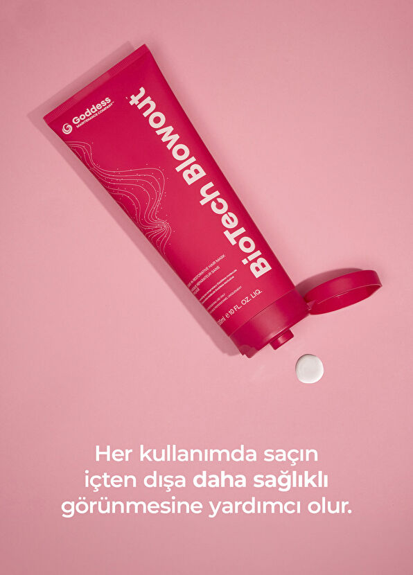 Goddess Biotech Blowout Leave-Ln Restorative Hair Onarıcı Saç Maskesi 300 ml - 2
