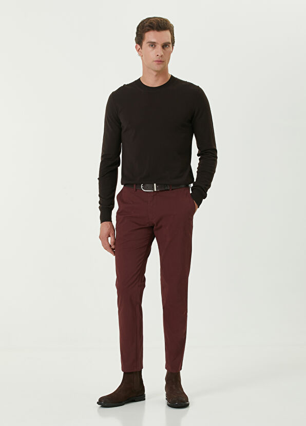 Beymen Club Drop 4 Maroon Sports Pants - 1