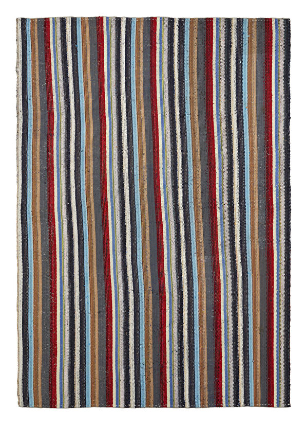 Bohcha Anadol Colorblocked Yün Tezgah Kilim - 1