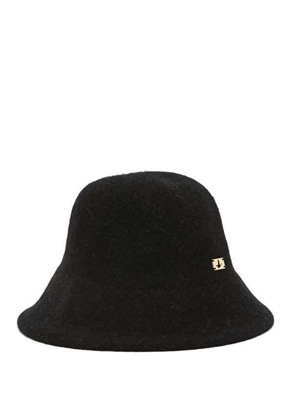 Beymen Club Black Cross Women's Wool Hat - 2